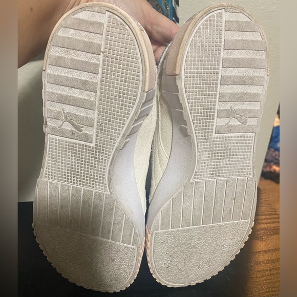 Used Good condition Puma womens Cali Suede Snake Platform Sneakers size 8.5 - Picture 15 of 15